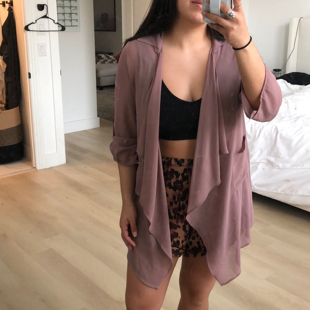 Mauve professional jacket